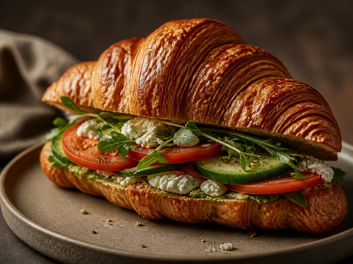The Legacy Croissant Sandwich
